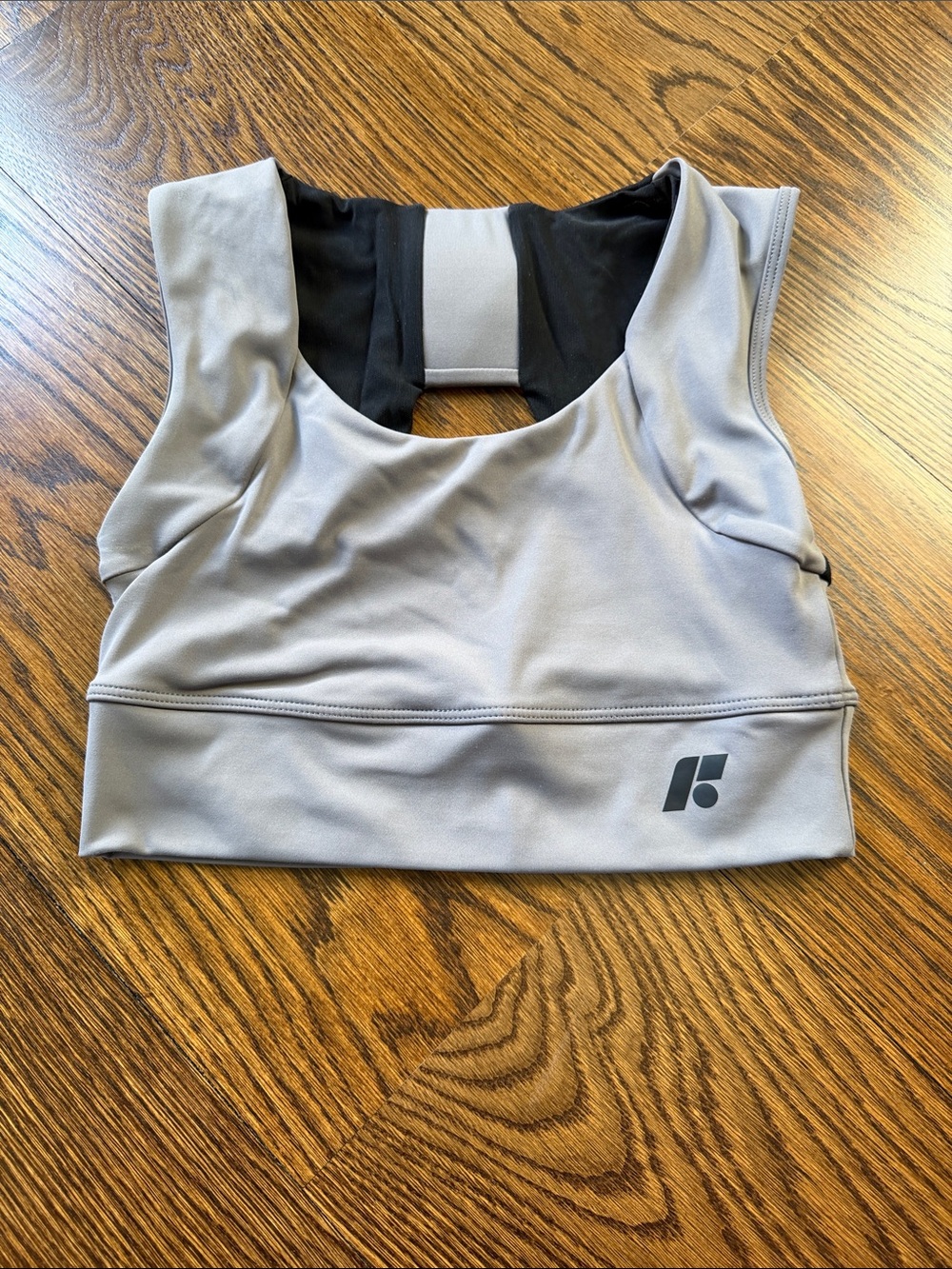Forme  Light Gray Sports Bra